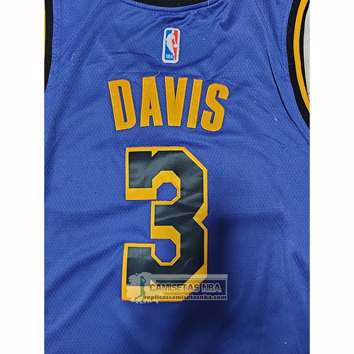 Camiseta Los Angeles Lakers Anthony Davis NO 3 Statement 2022-23 Violeta
